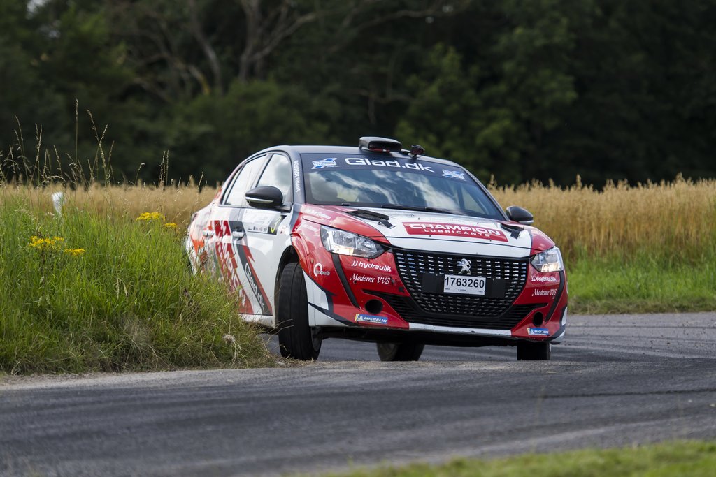 For tredje gang i år starter Jacob Madsen og Line Nedergaard i en afdeling af Dansk Super Rally
(Foto: Jokum Tord Larsen)
